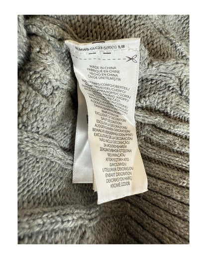 Polo Ralph Lauren Zopfmuster Pullover grau Größe M