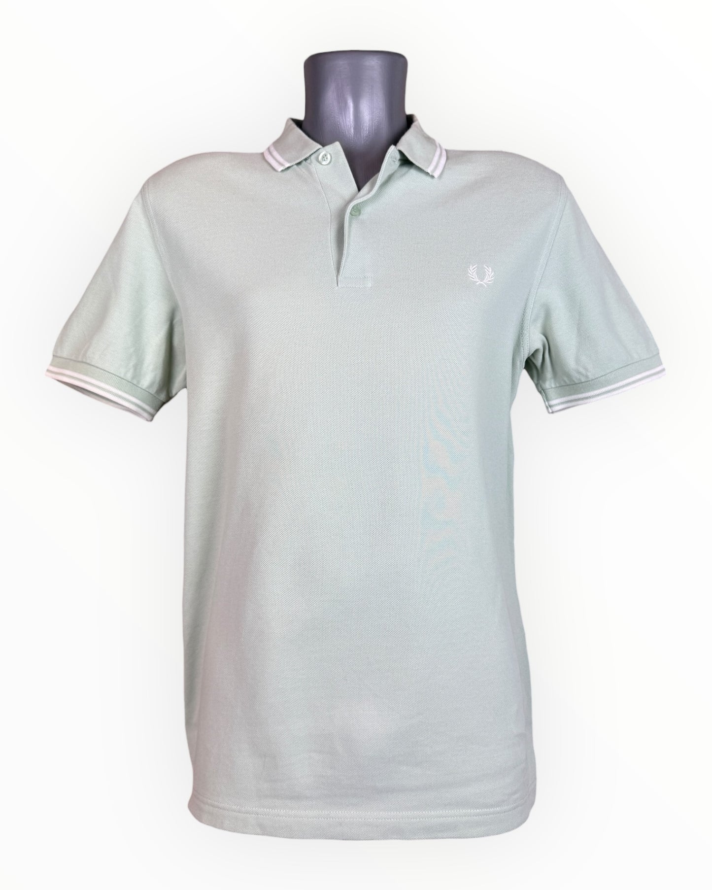 Fred Perry Poloshirt grün Größe M