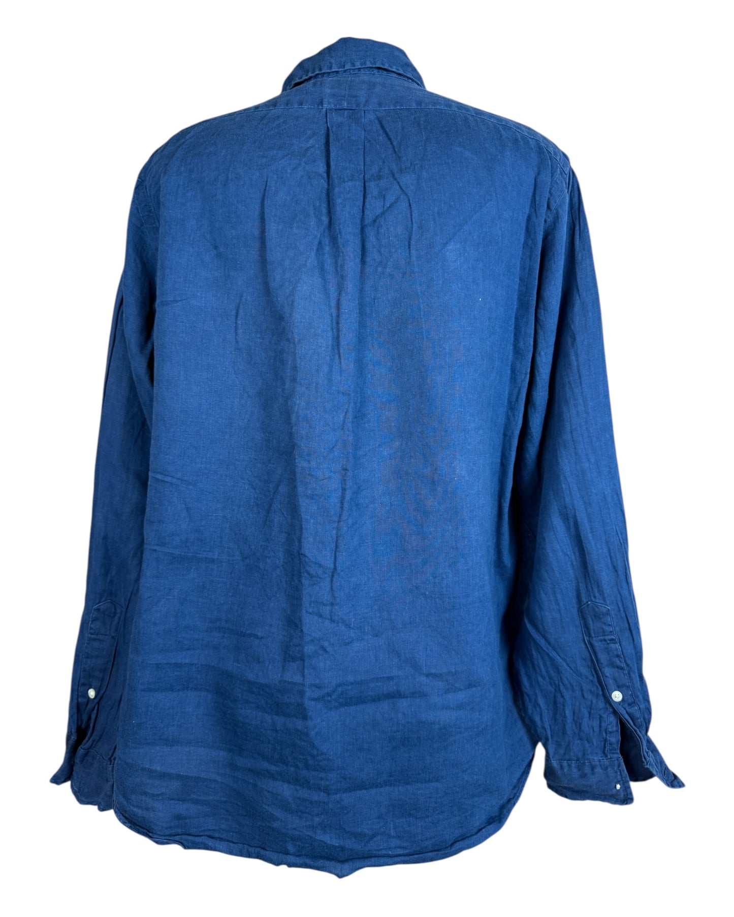 Polo Ralph Lauren Leinenhemd marineblau Größe L