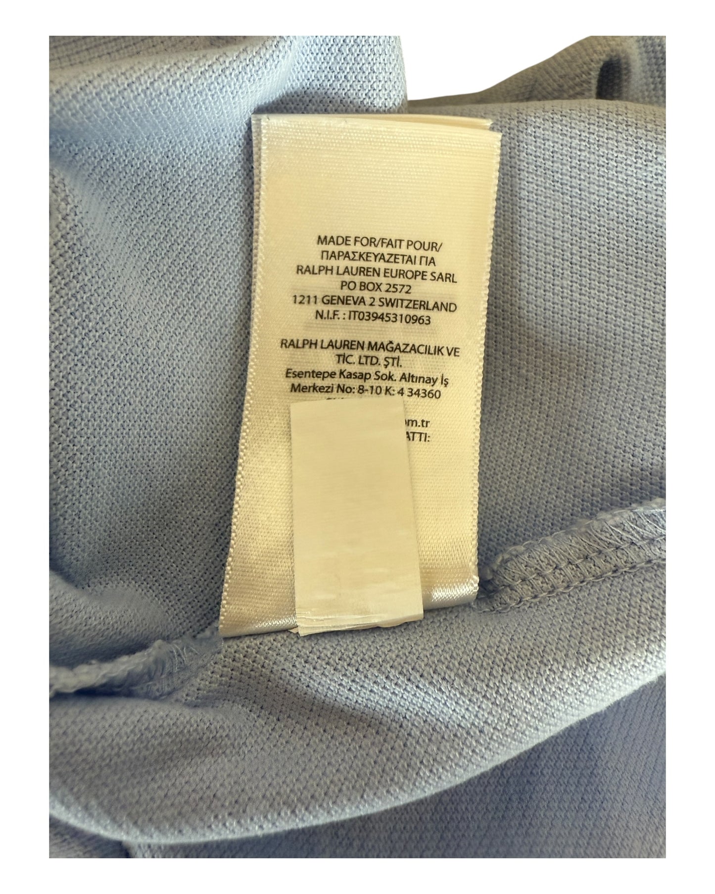 Polo Ralph Lauren Poloshirt hellblau Größe M