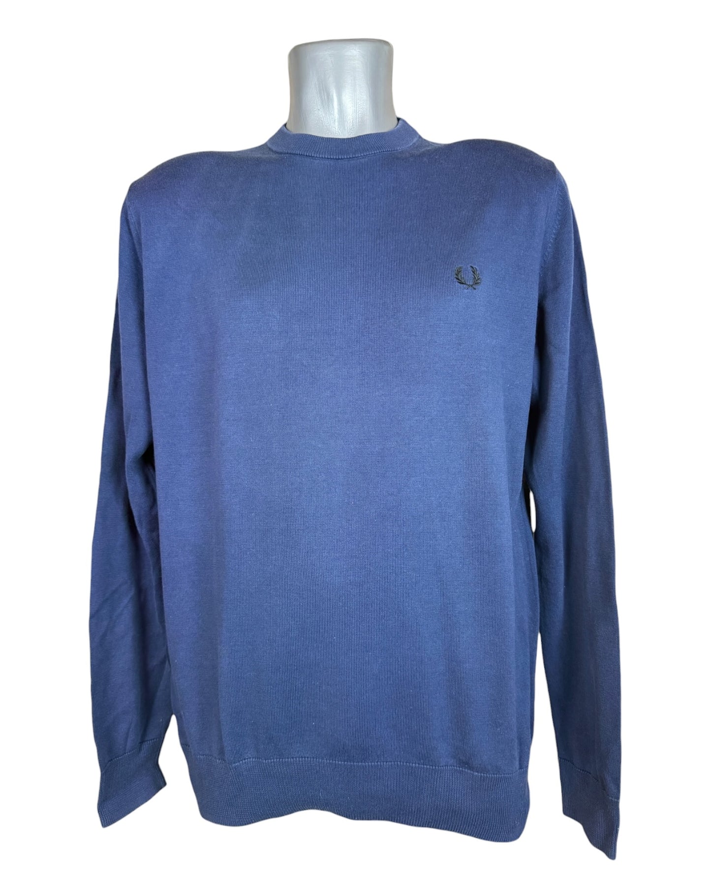 Fred Perry Pullover marineblau Größe M