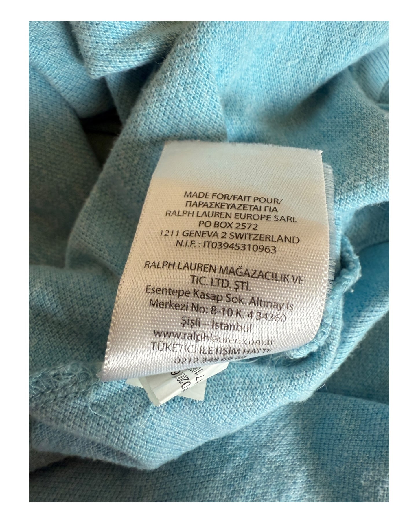 Polo Ralph Lauren Poloshirt türkis Größe M