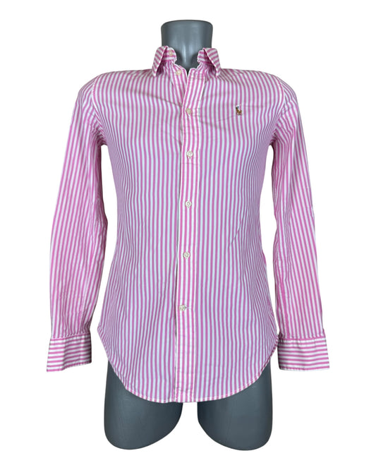 Polo Ralph Lauren Bluse pink weiß gestreift Größe S