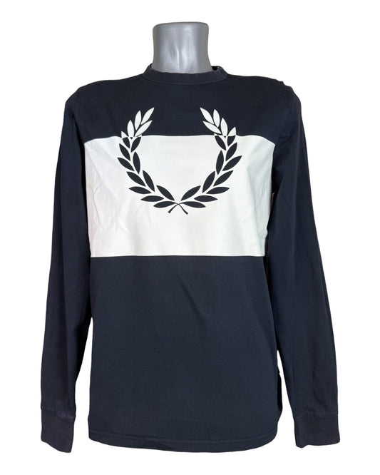 Fred Perry Pullover schwarz Größe M