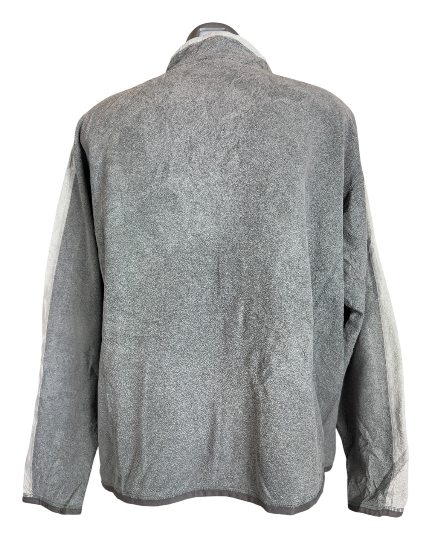 Patagonia Fleece Jacke grau Größe L