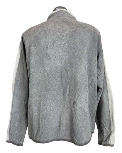 Patagonia Fleece Jacke grau Größe L