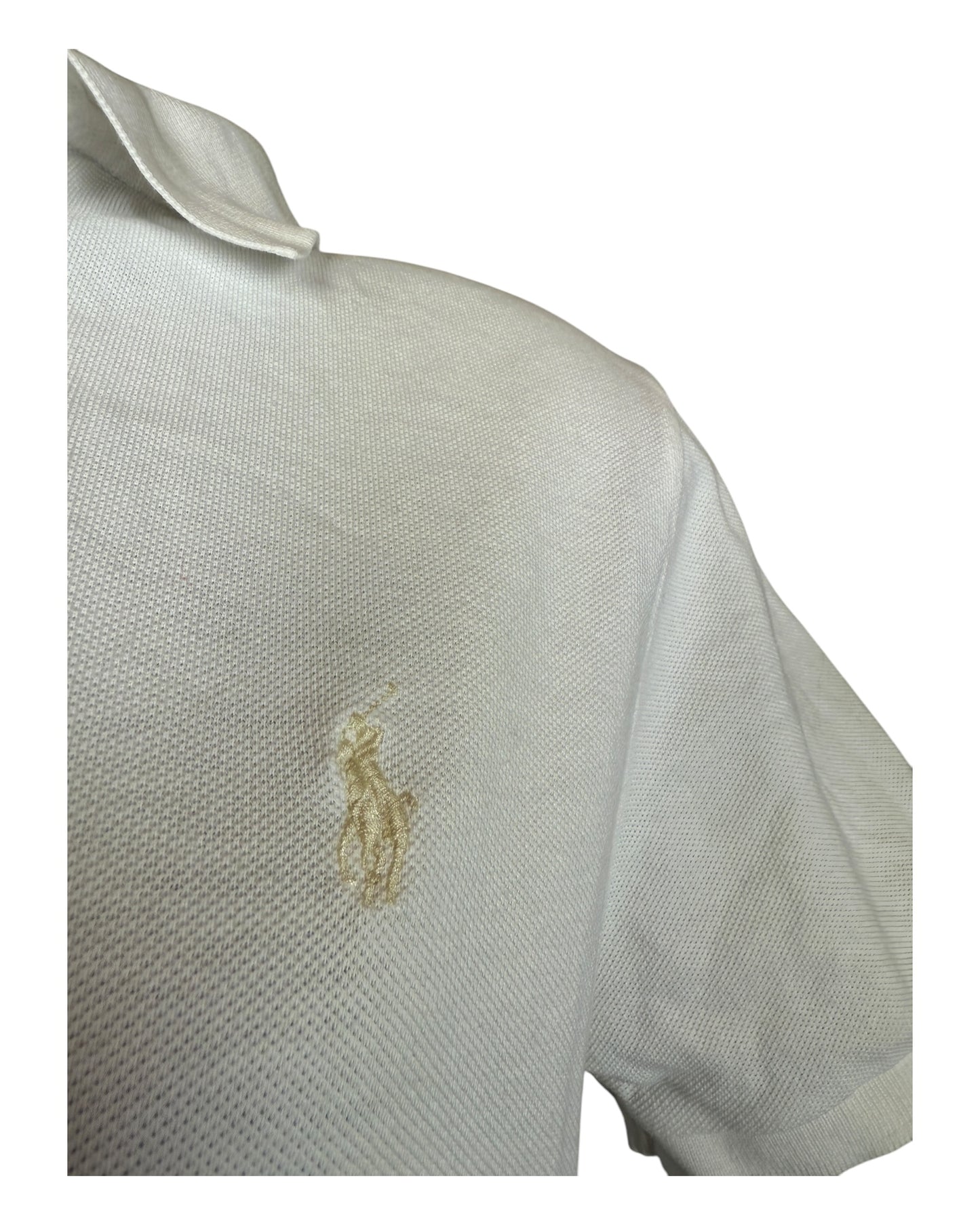 Polo Ralph Lauren Poloshirt weiß Größe M