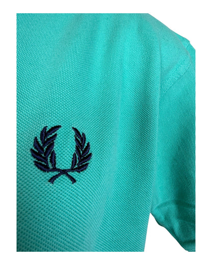 Fred Perry Poloshirt mint Größe L