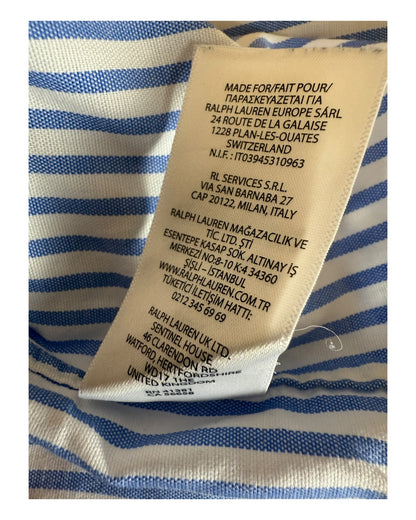 Polo Ralph Lauren Oxfordhemd hellblau weiß gestreift Größe M