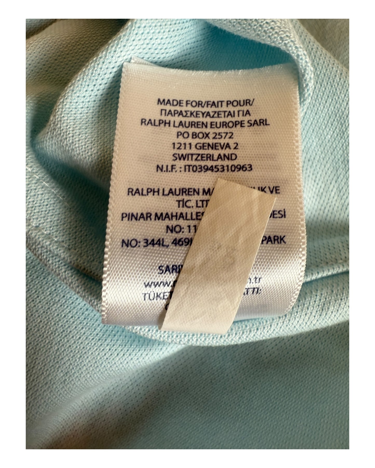 Polo Ralph Lauren Knit Oxfordhemd türkis Größe M