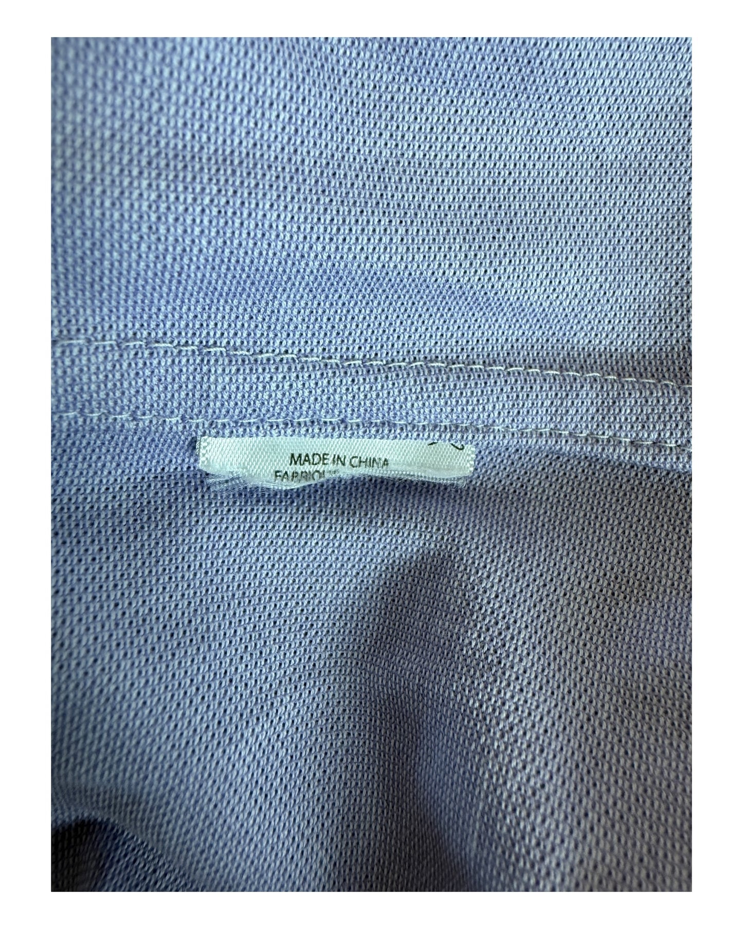 Polo Ralph Lauren Knit Oxford Bluse flieder Größe M