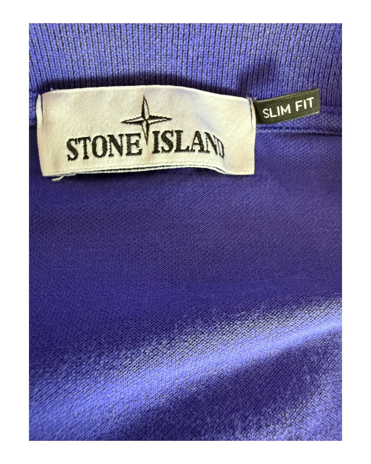 Stone Island Poloshirt Lila Größe L
