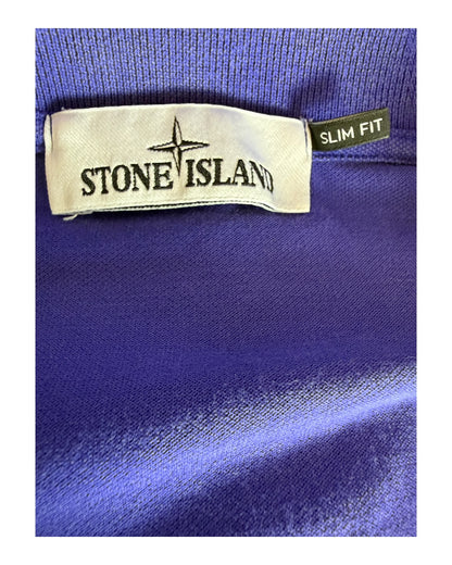 Stone Island Poloshirt Lila Größe L