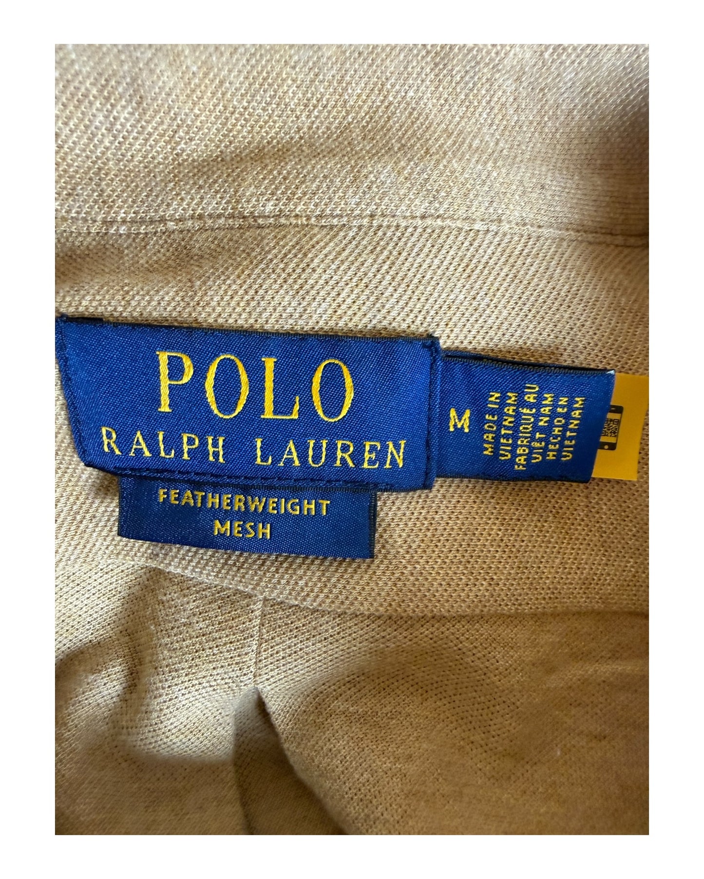 Polo Ralph Lauren Hemd beige Größe M