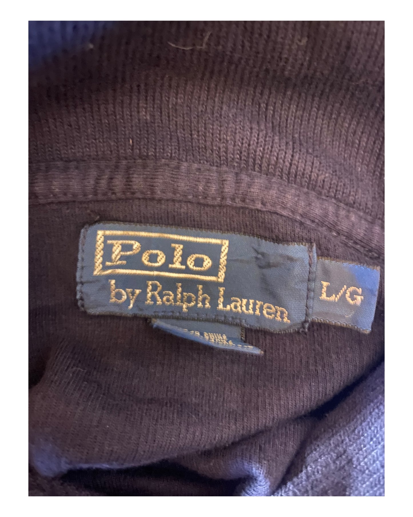 Polo by Ralph Lauren Pullover marineblau Größe L