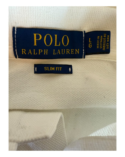 Polo Ralph Lauren Poloshirt weiß Größe L
