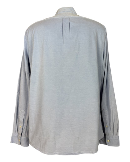 Polo Ralph Lauren Knit Oxfordhemd hellblau Größe L