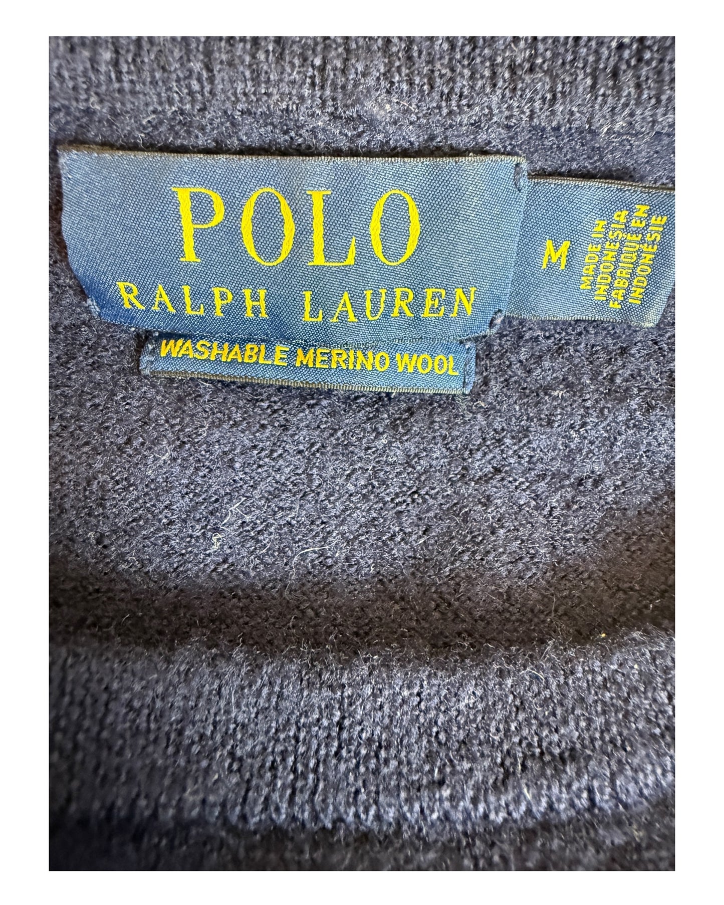 Polo Ralph Lauren Pullover marineblau Größe M