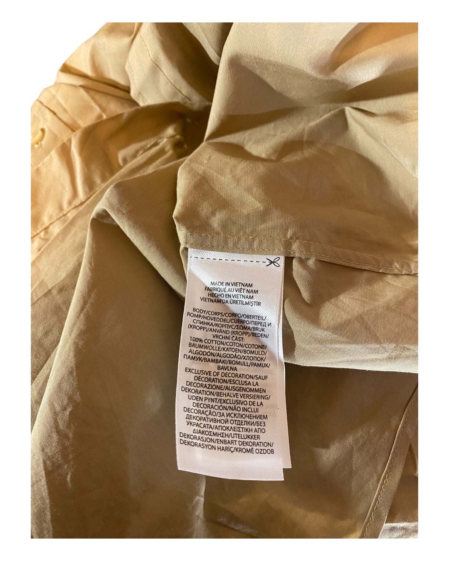 Polo Ralph Lauren Hemd beige Größe M
