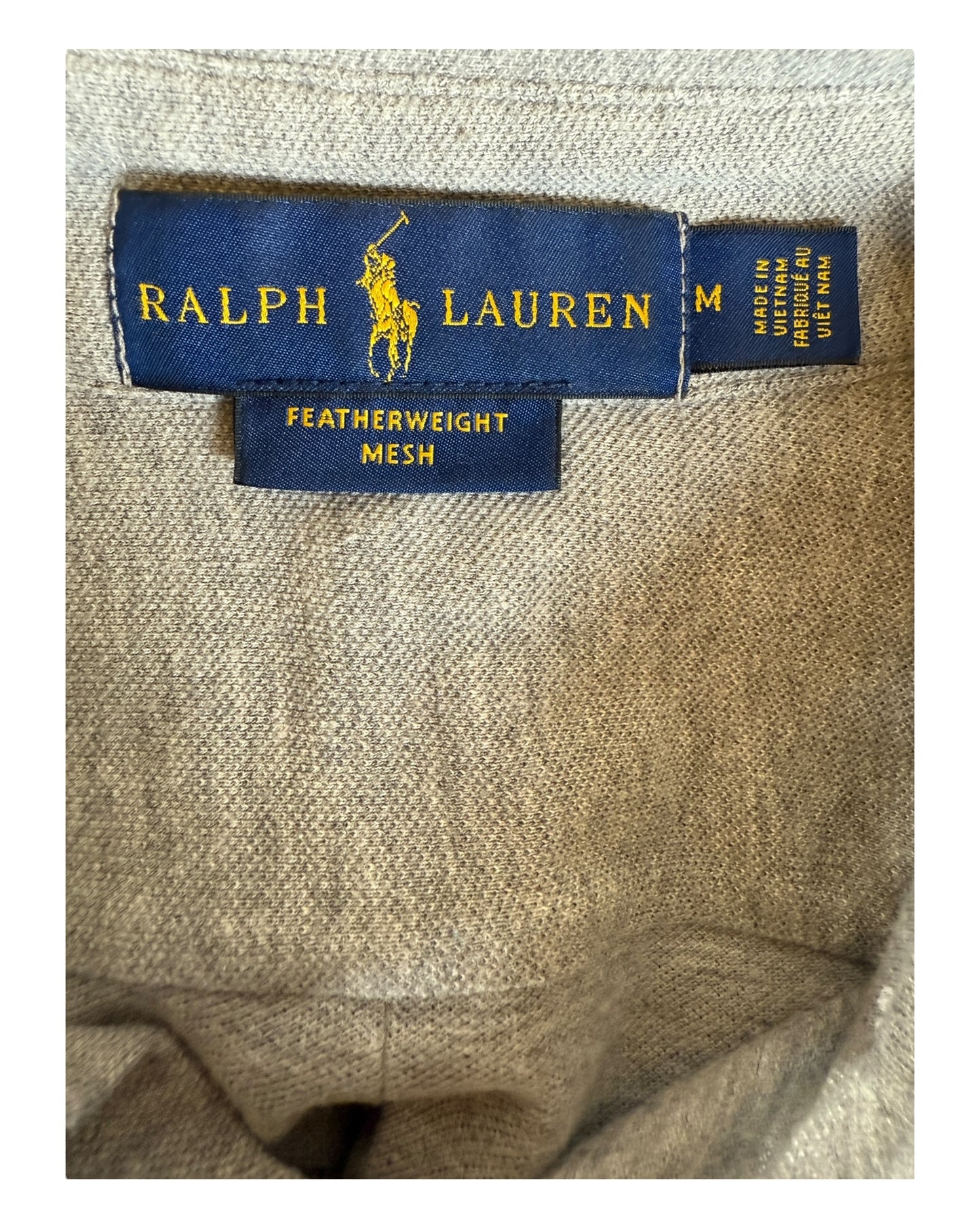 Polo Ralph Lauren Hemd grau Größe M