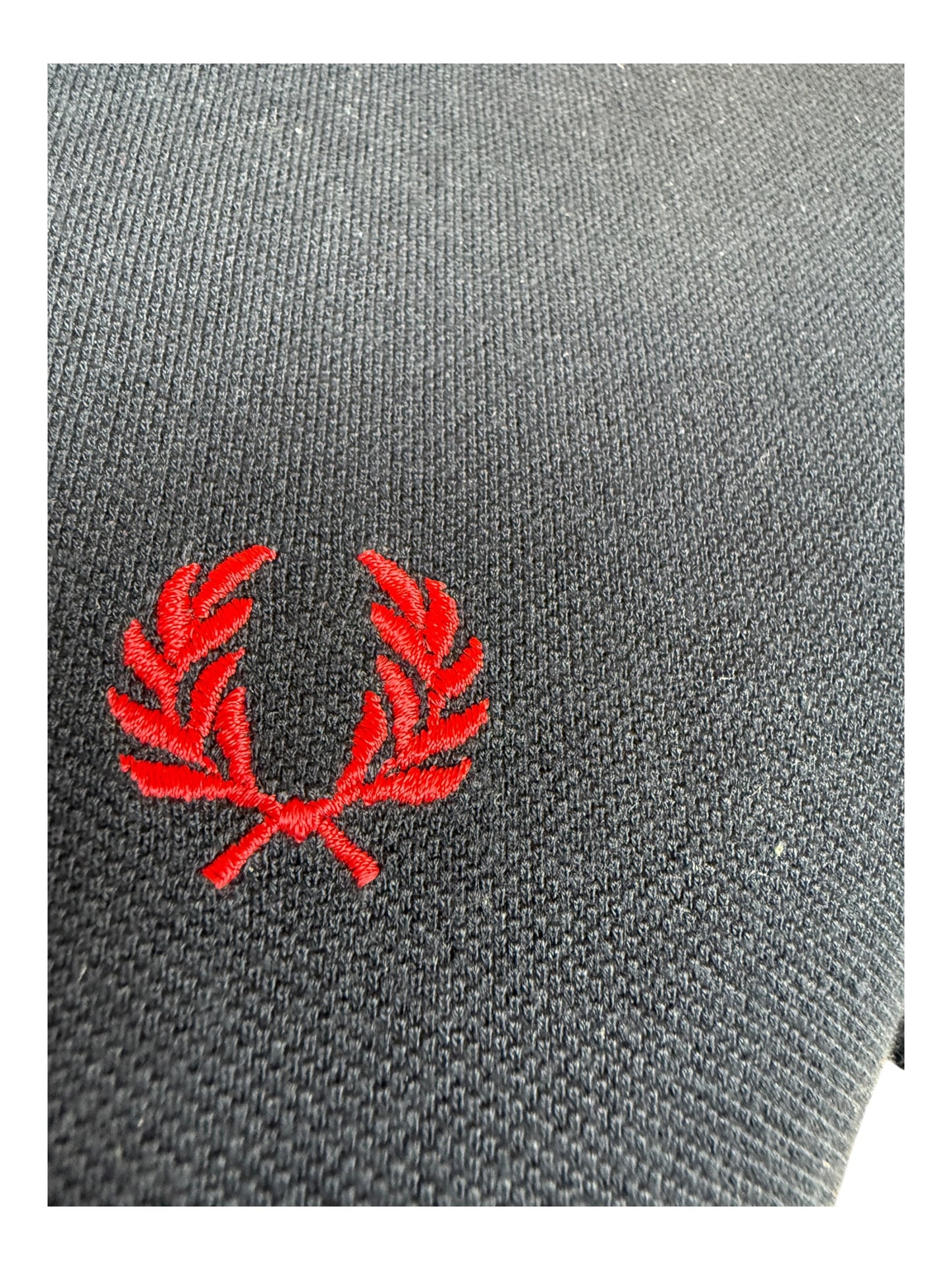 Fred Perry Poloshirt schwarz Größe M