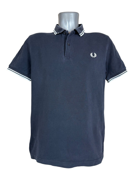 Fred Perry Poloshirt schwarz Größe M