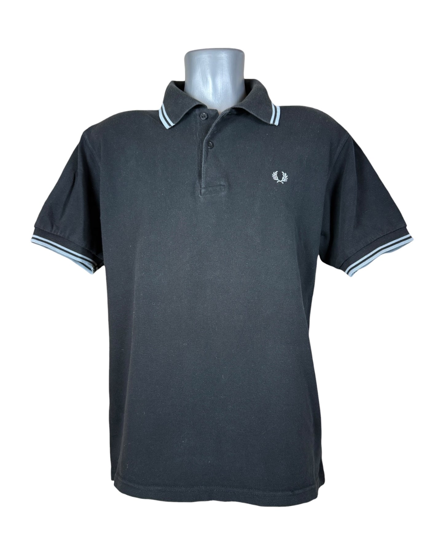 Fred Perry Poloshirt schwarz Größe M