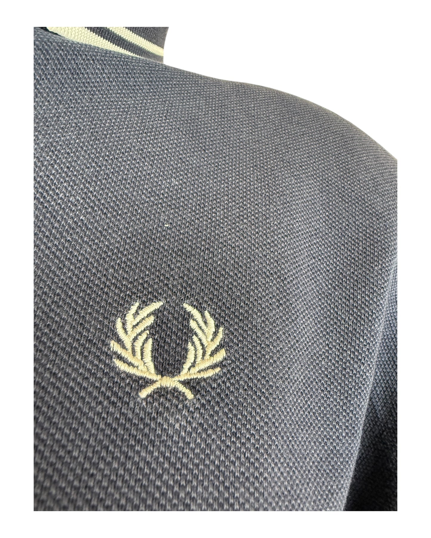 Fred Perry Poloshirt marineblau Größe M