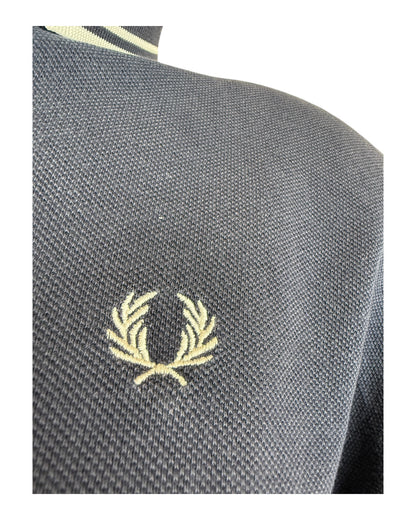 Fred Perry Poloshirt marineblau Größe M