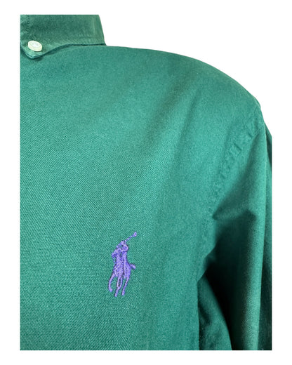 Polo Ralph Lauren Oxfordhemd grün Größe L