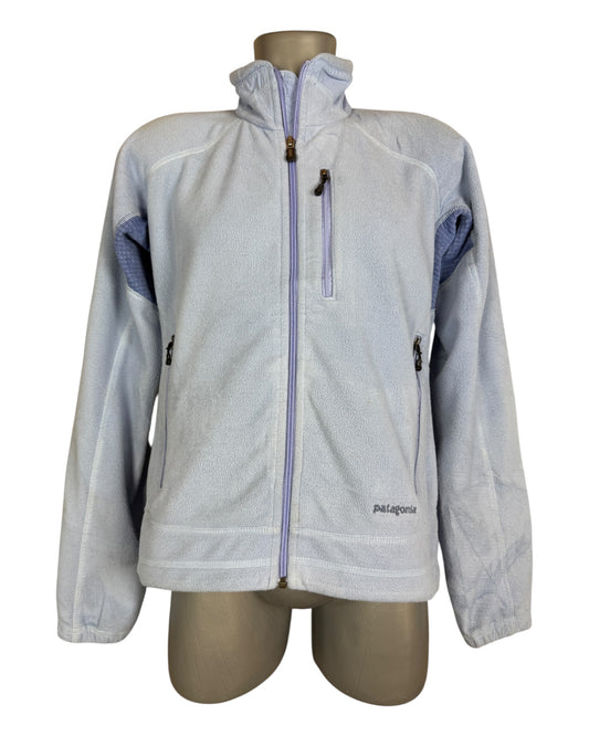 Patagonia Fleece Jacke hellblau Größe M
