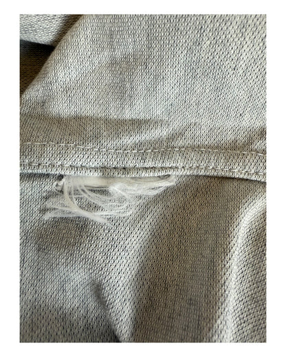 Polo Ralph Lauren Knit Oxford Bluse grau Größe S