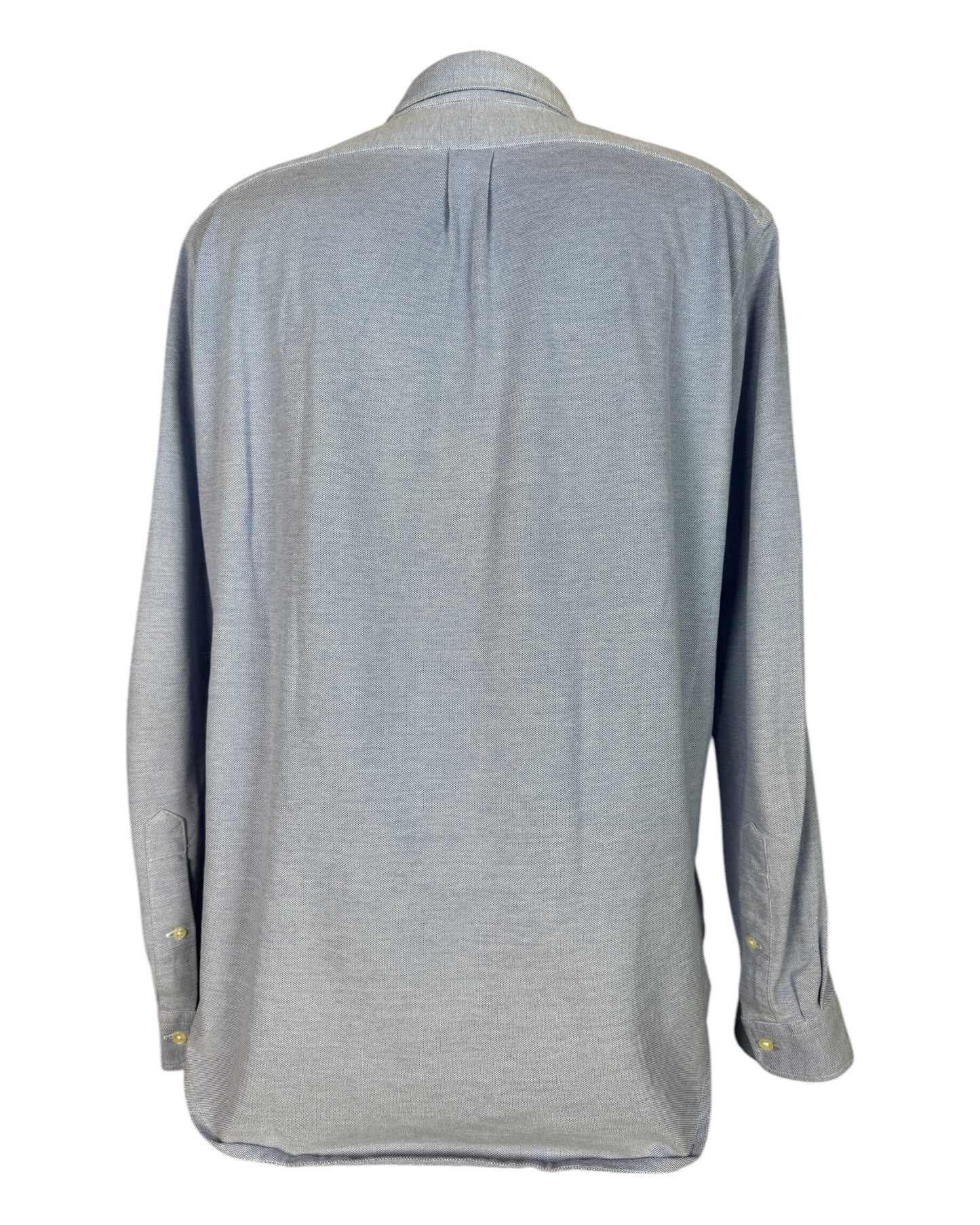 Polo Ralph Lauren Knit Oxfordhemd hellblau Größe L