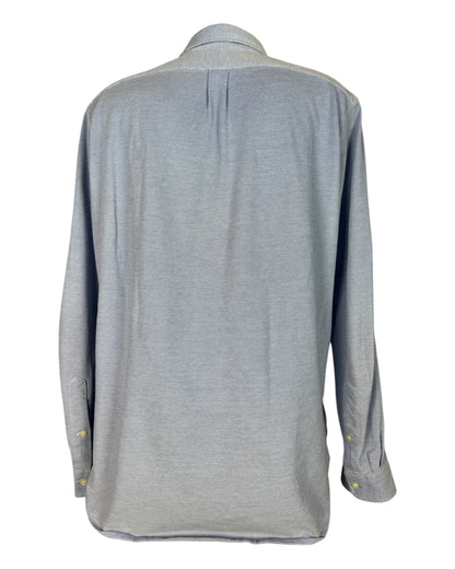 Polo Ralph Lauren Knit Oxfordhemd hellblau Größe L