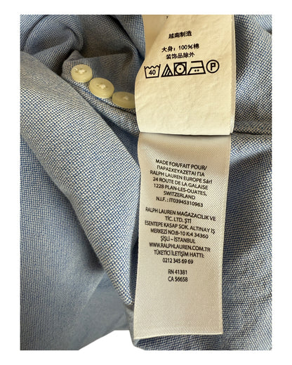 Polo Ralph Lauren Oxfordhemd hellblau Größe L