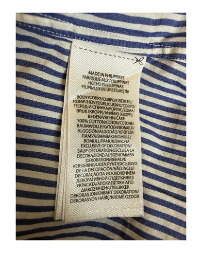 Polo Ralph Lauren Hemd blau weiß gestreift Größe M