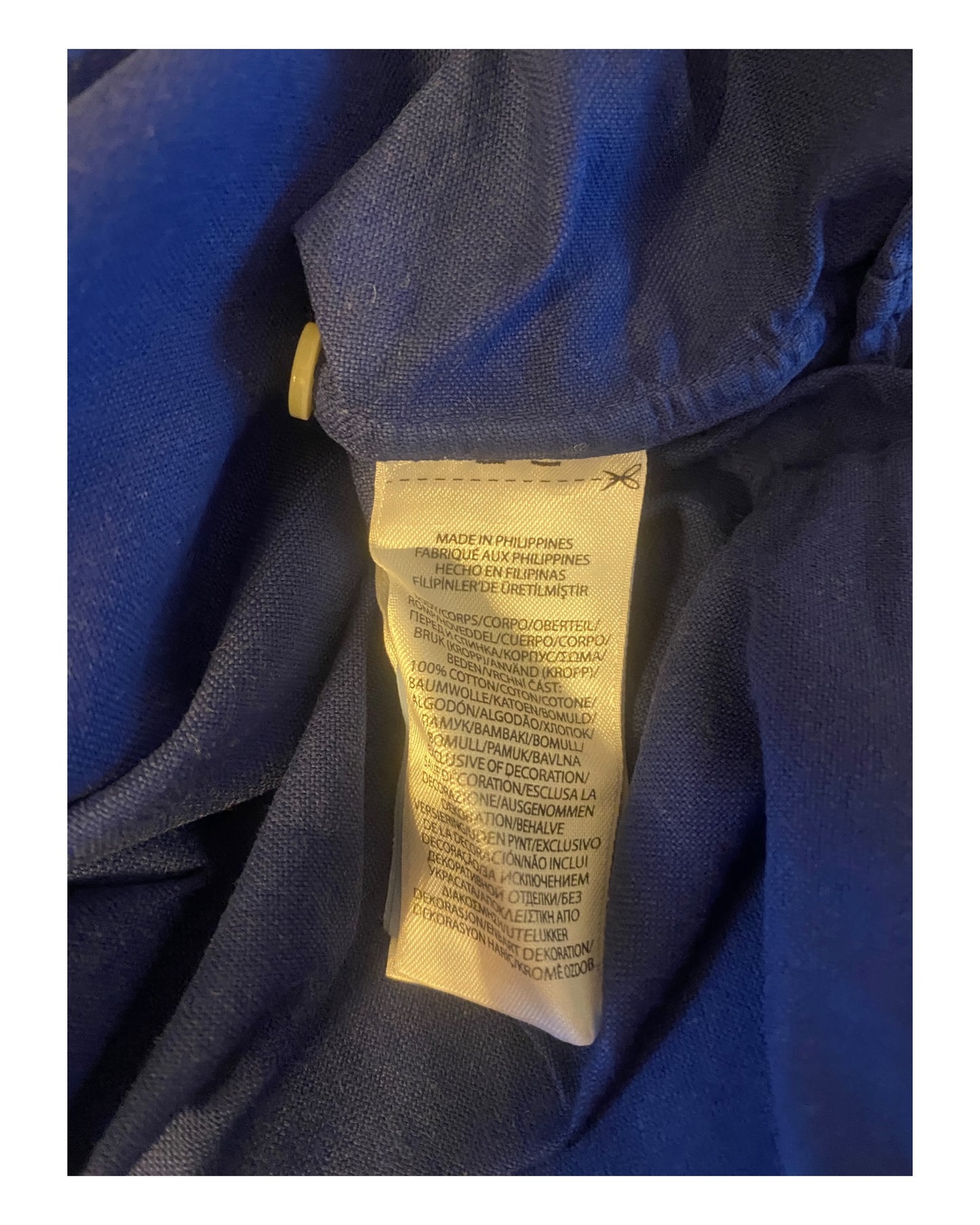 Polo Ralph Lauren Hemd blau Größe M