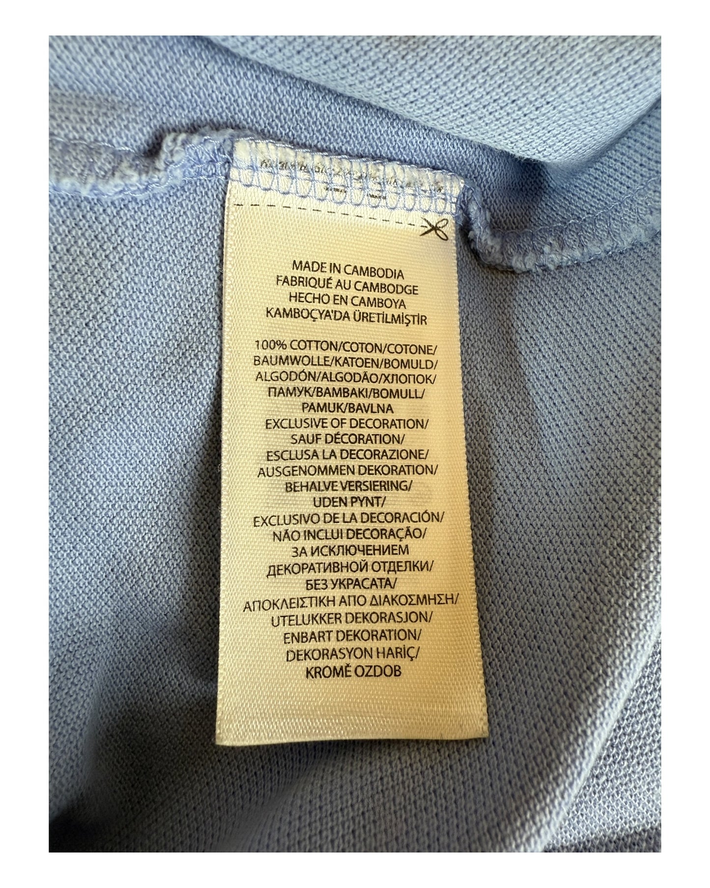 Polo Ralph Lauren Poloshirt hellblau Größe M