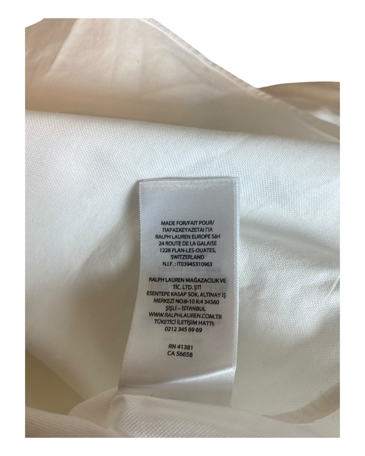 Polo Ralph Lauren Hemd weiß Größe M