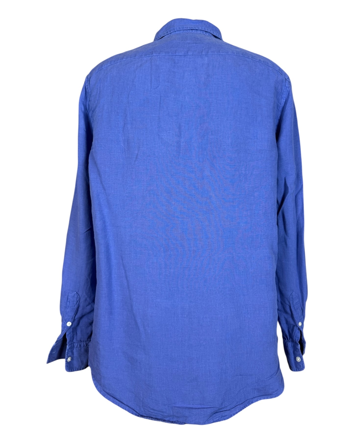 Polo Ralph Lauren Leinen Bluse blau Größe L