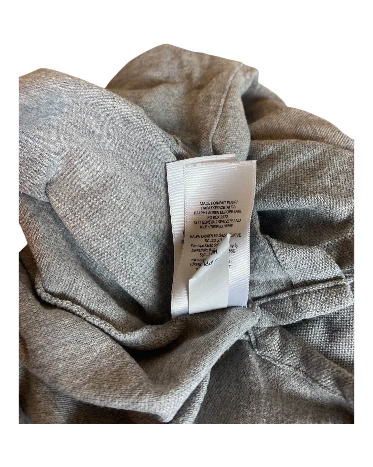 Polo Ralph Lauren Poloshirt grau Größe L