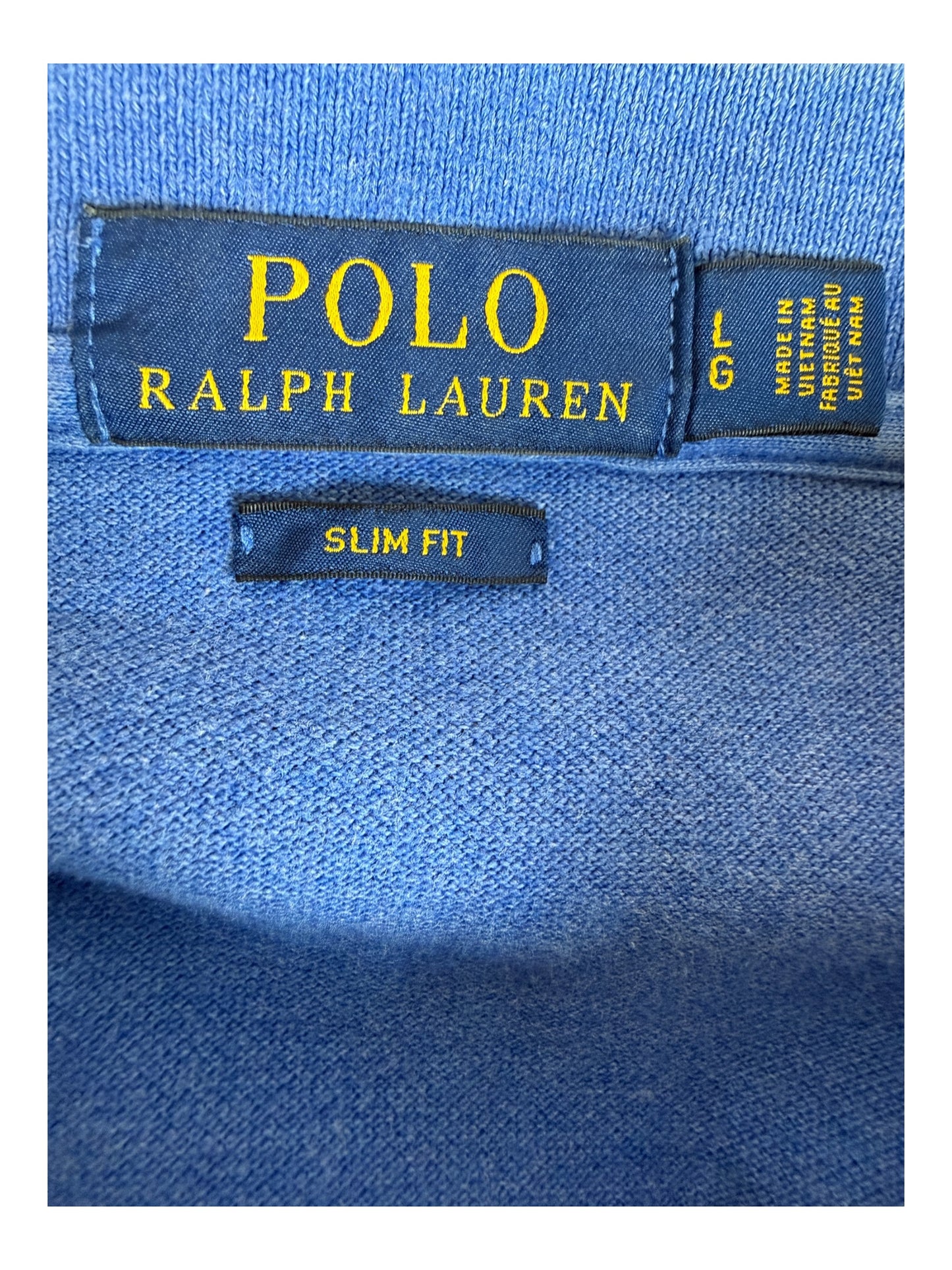 Polo Ralph Lauren Poloshirt blau Größe L