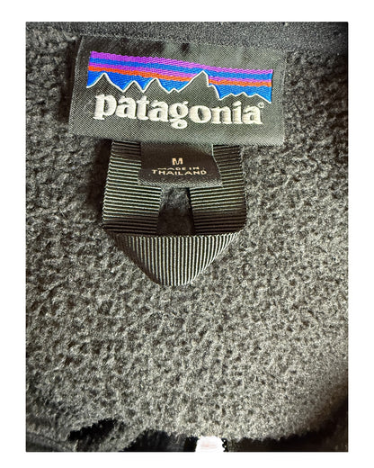 Patagonia Fleece Jacke schwarz Größe M