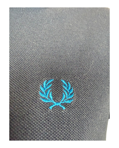 Fred Perry Poloshirt marineblau Größe L