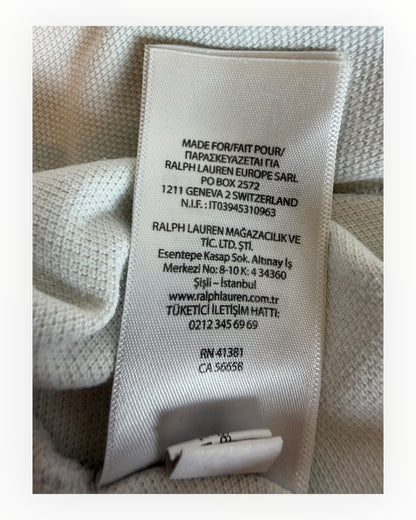 Polo Ralph Lauren Poloshirt weiß Größe L