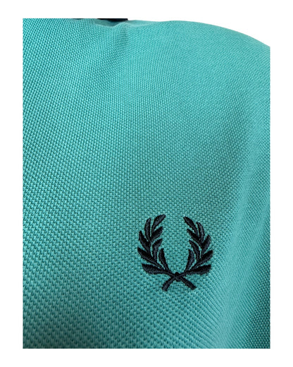 Fred Perry Poloshirt grün Größe M