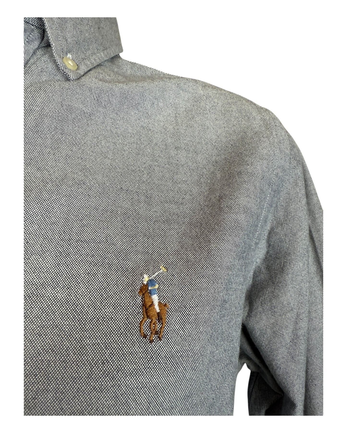 Polo Ralph Lauren Oxfordhemd grau Größe M
