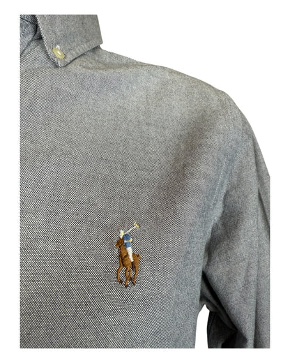 Polo Ralph Lauren Oxfordhemd grau Größe M