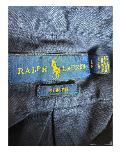Polo Ralph Lauren Oxfordhemd marineblau Größe L