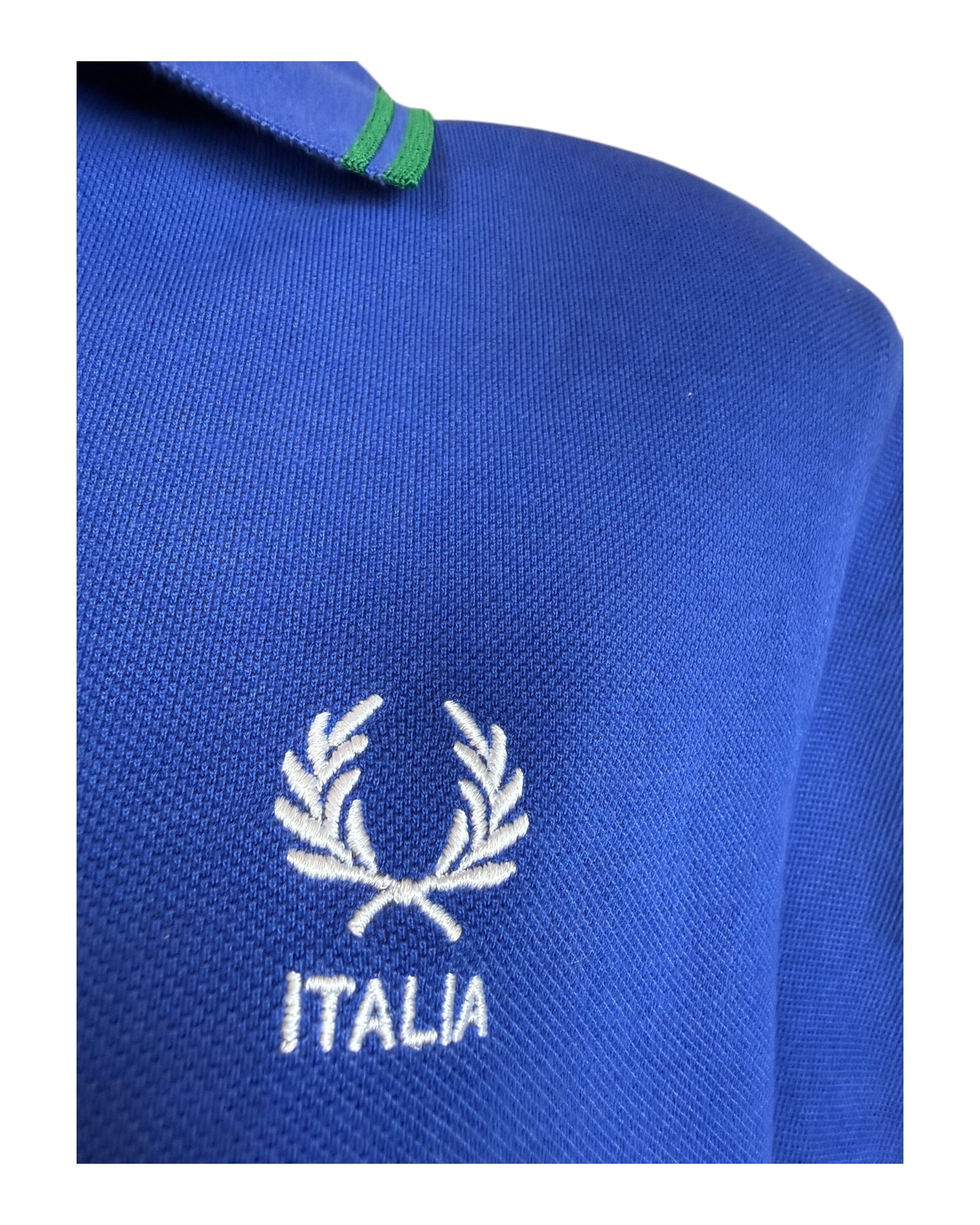 Fred Perry Poloshirt blau Größe M